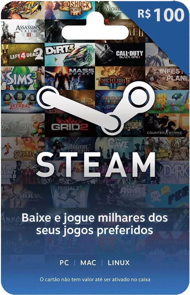 Steam Gift 100