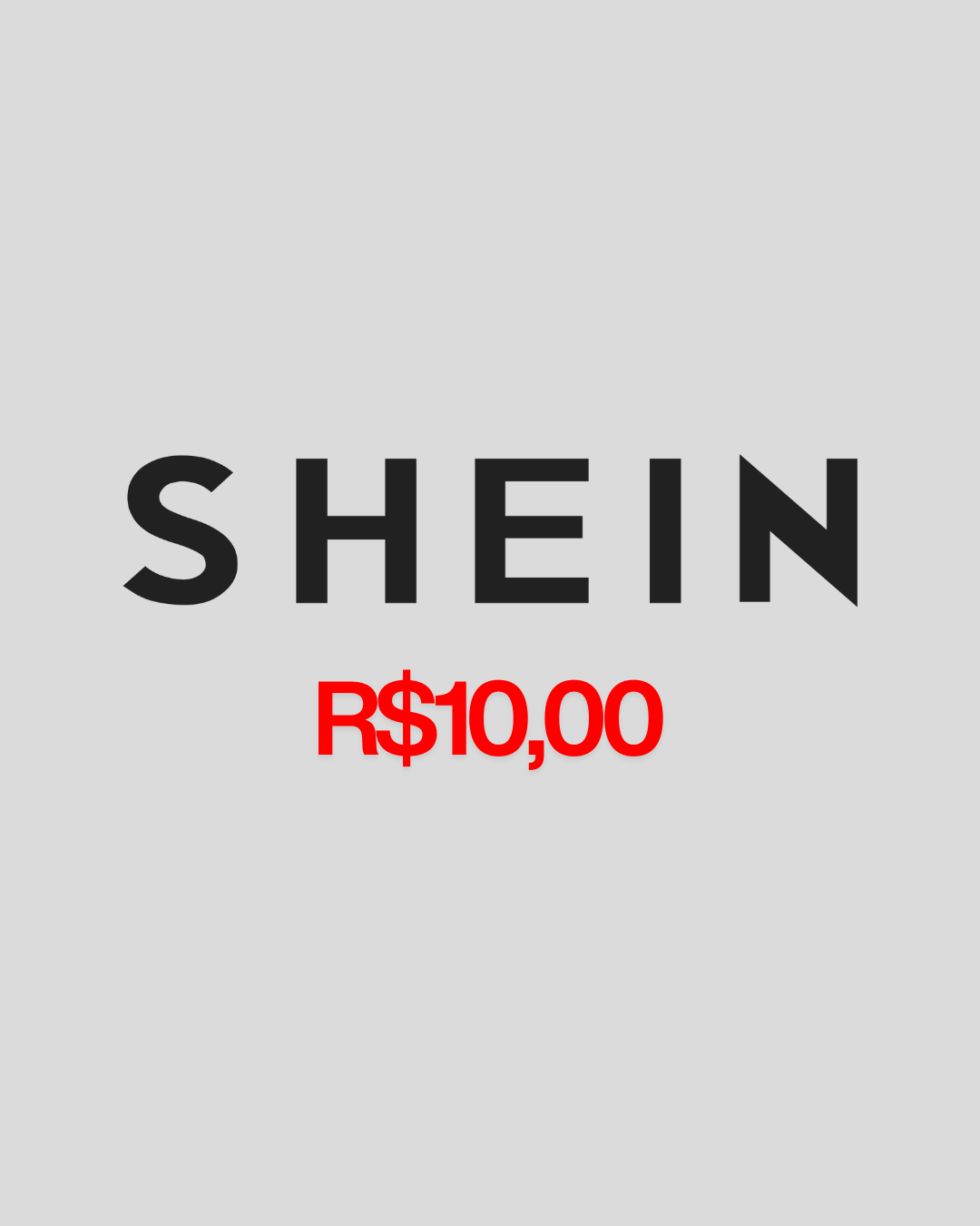VALE PRESENTE R$10,00
